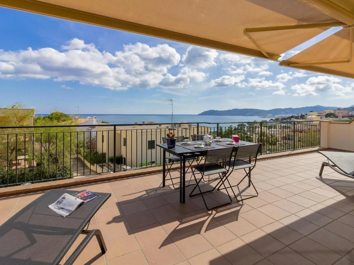 アパート Llevantina 36 - Atico Con Gran Terraza Y Vistas Al Mar En Llanca. - Es-228-66 スペイン